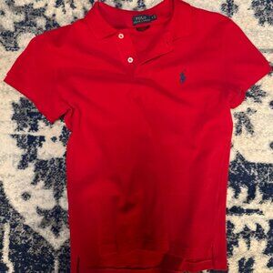 Ralph lauren red polo